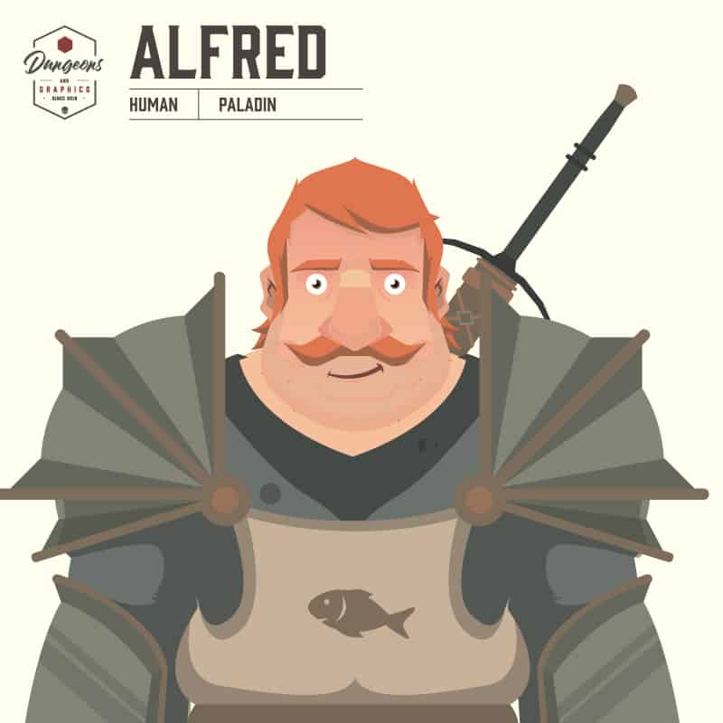Alfred, Dungeons and Graphics