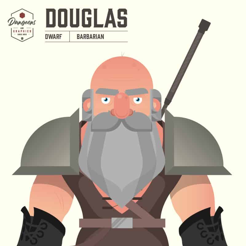 Douglas made by Dungeons and Graphics